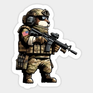 Tactical Groundhog Sticker